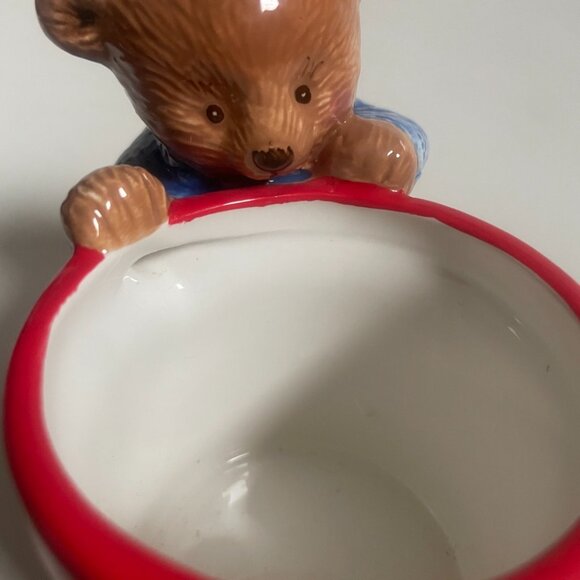 Teddy Bear Cookie Jar Mini Canister - Picture 2 of 9
